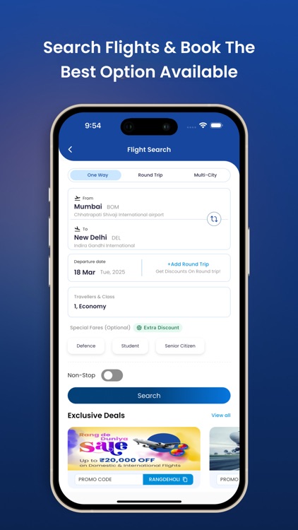 AkbarTravels: Flights & Hotels