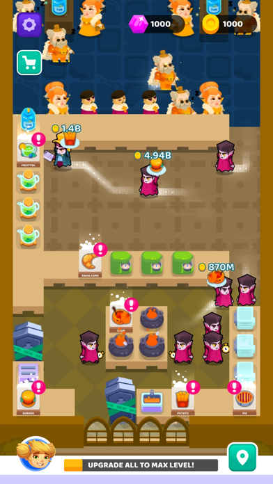 Fantasy Cafe: Idle Inn Screenshot