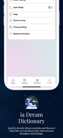 Dream Meaning [PRO] iPhone screenshot