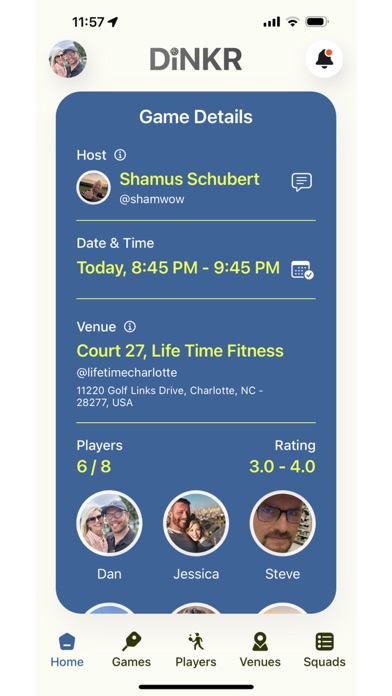DiNKR - for pickleball lovers Screenshot