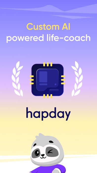 HAPDAY: AI Life Coach Screenshot