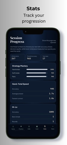 Alfred's Blackjack Trainer Screenshot 8 of 8