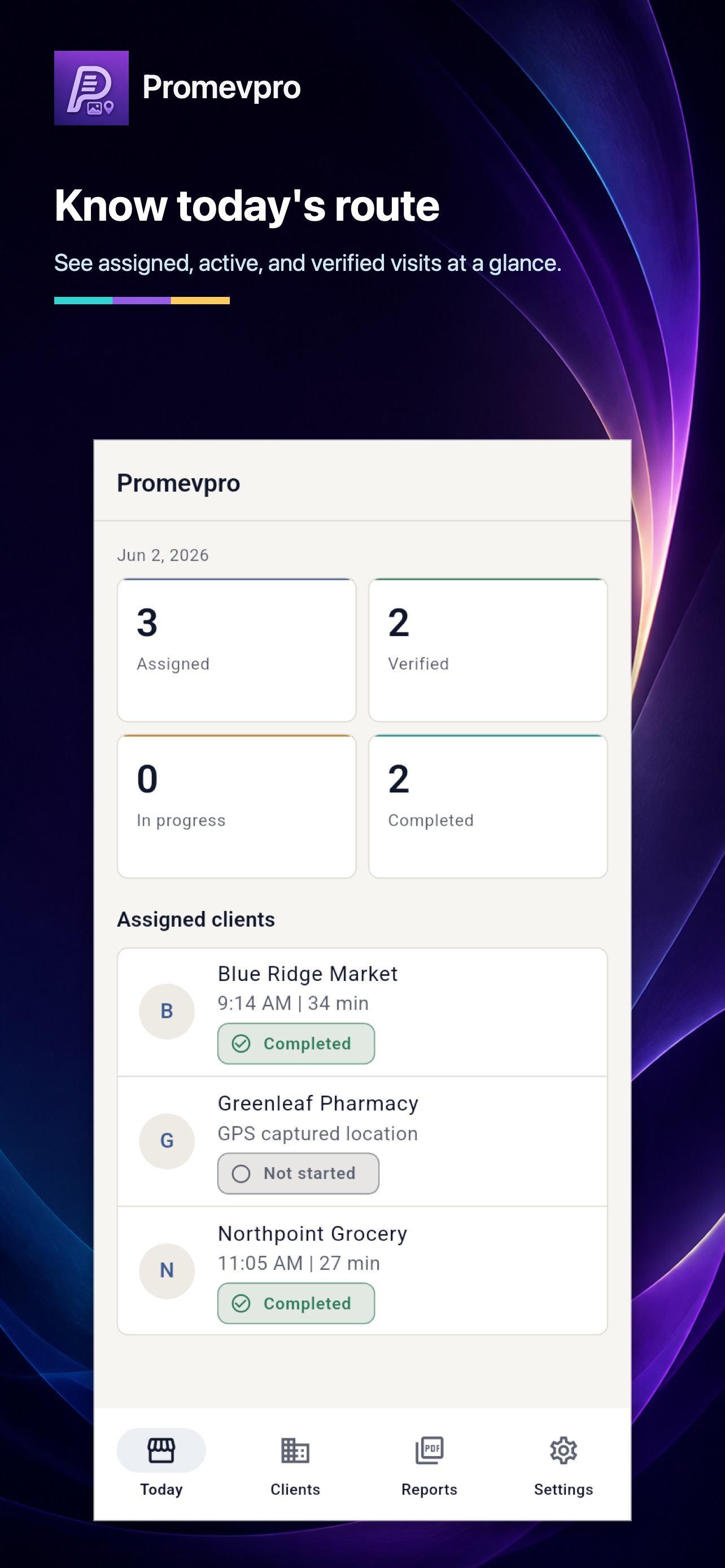 Screenshot 1 of Promevpro