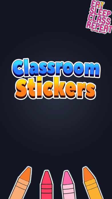 Classroom Study Life Stickers Screenshot