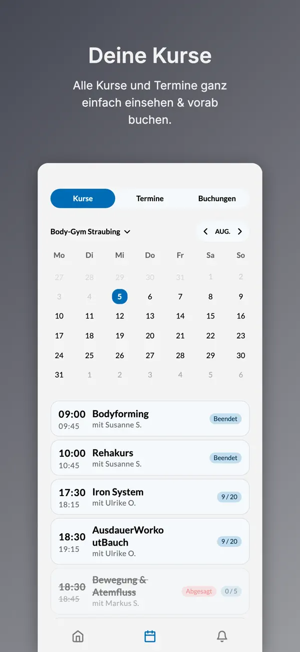 Screenshot #3 pour Body Gym Straubing