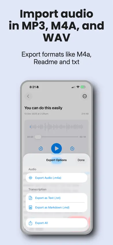 OffNote: Offline Voice Notes screenshot 3