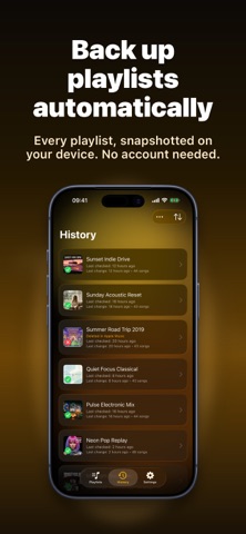 TuneWarden: Playlist Manager Screenshot 6 of 10