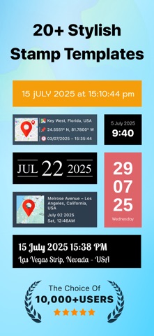 Time Stamp Photos With GPS Map screenshot