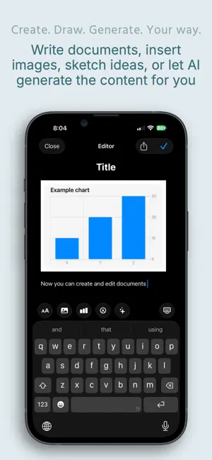 iDocu - Create, Scan with AI screenshot 2