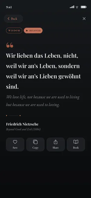 Daily Nietzsche Quotes screenshot 4