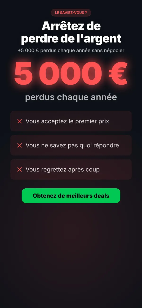 Screenshot #1 pour Bargain: Négocier le Prix