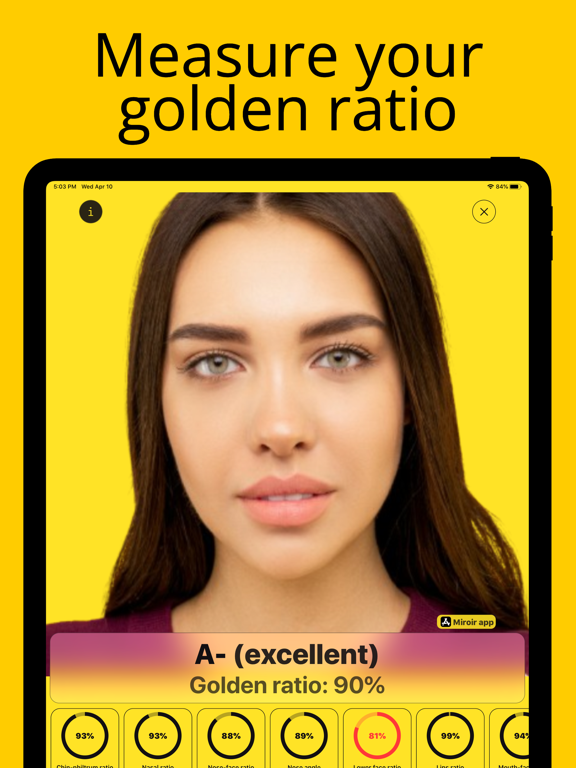 Golden Ratio Face - Miroirのおすすめ画像1