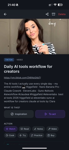 nudgio: Save, Organize, Do It Screenshot 4 of 10