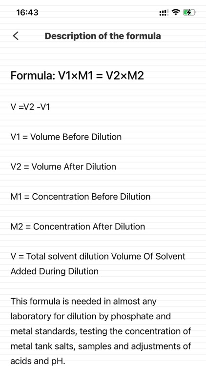 Solution Dilution