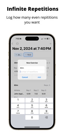 Auctus: Workout Recorder screenshot