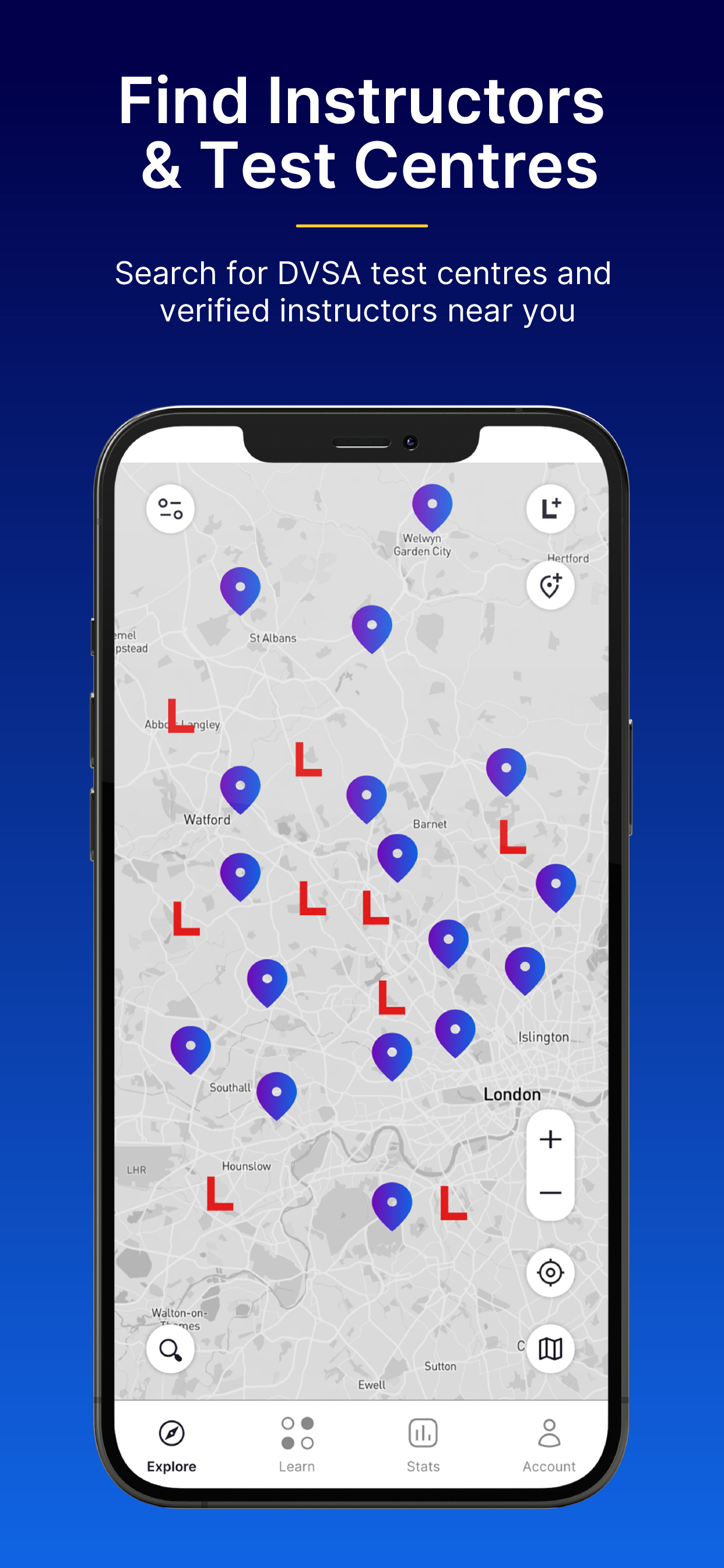UK Driving Test Exam Routes
