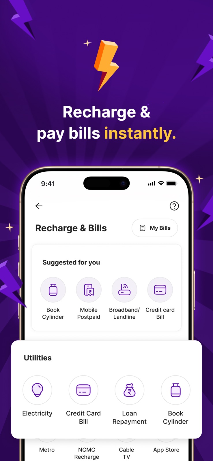 PhonePe UPI, Payment, Recharge iphone screenshot 4