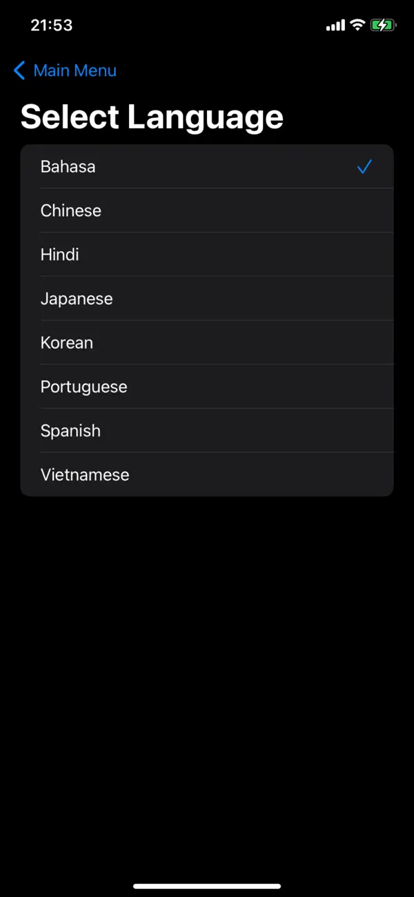 Screenshot #1 pour English Vocabulary Sentences