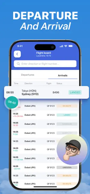 Flight Radar Airplane Tracker iPhone screenshot 6