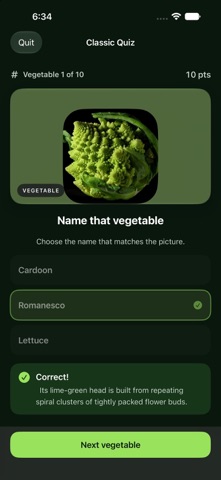 Veggie Sleuth: Food Quiz screenshot 2