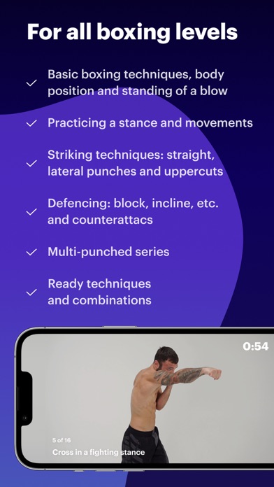BXNG: Boxing Workouts & Timer Screenshot