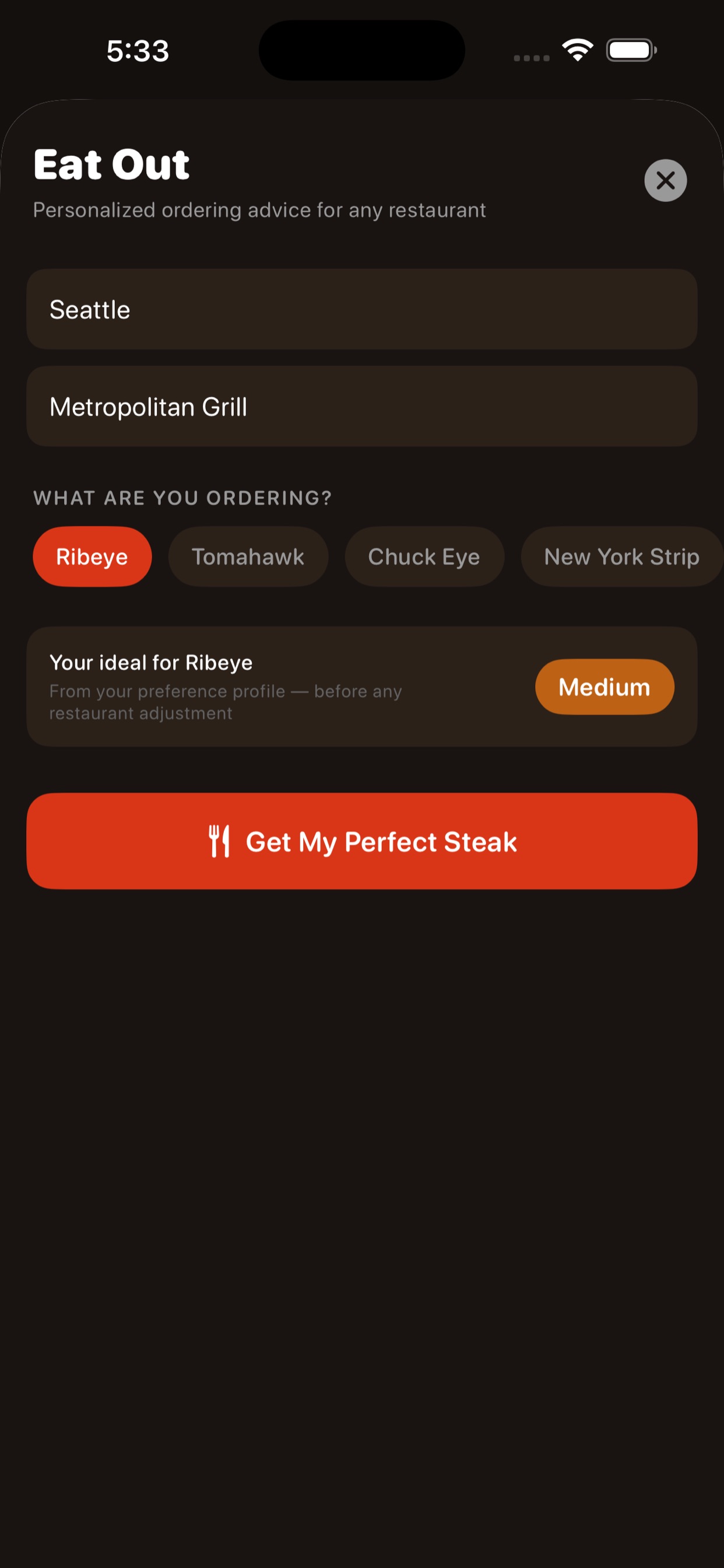 Screenshot 3 of SteakIQ