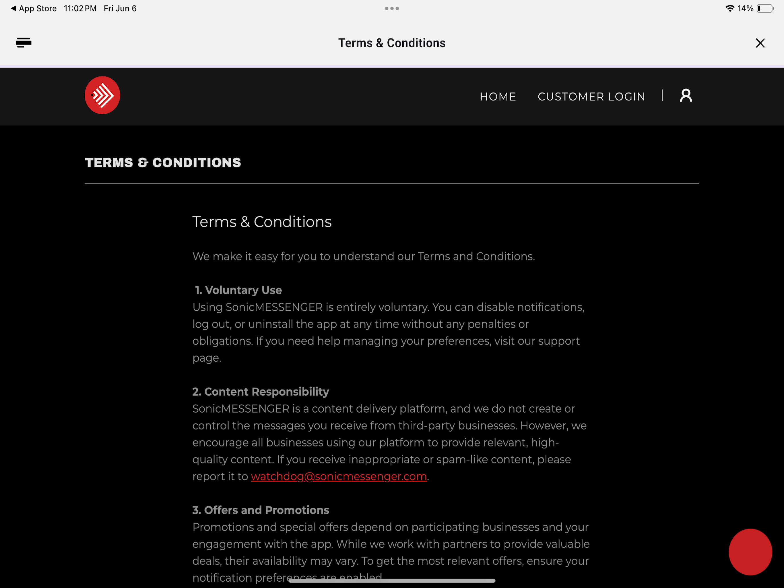 SonicMESSENGER screenshot 11