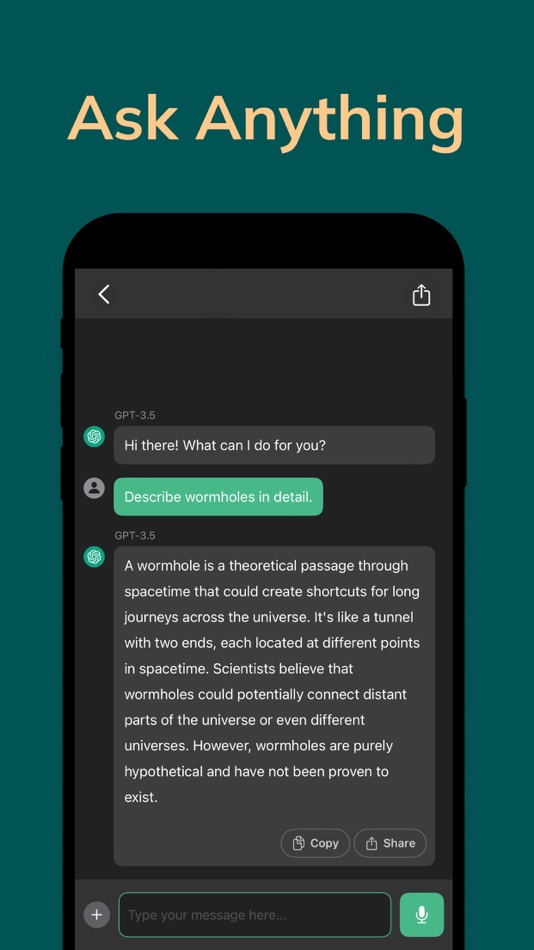 #4. AI Chat - Ask Assistant (iOS) Podle: Ozan Selvi