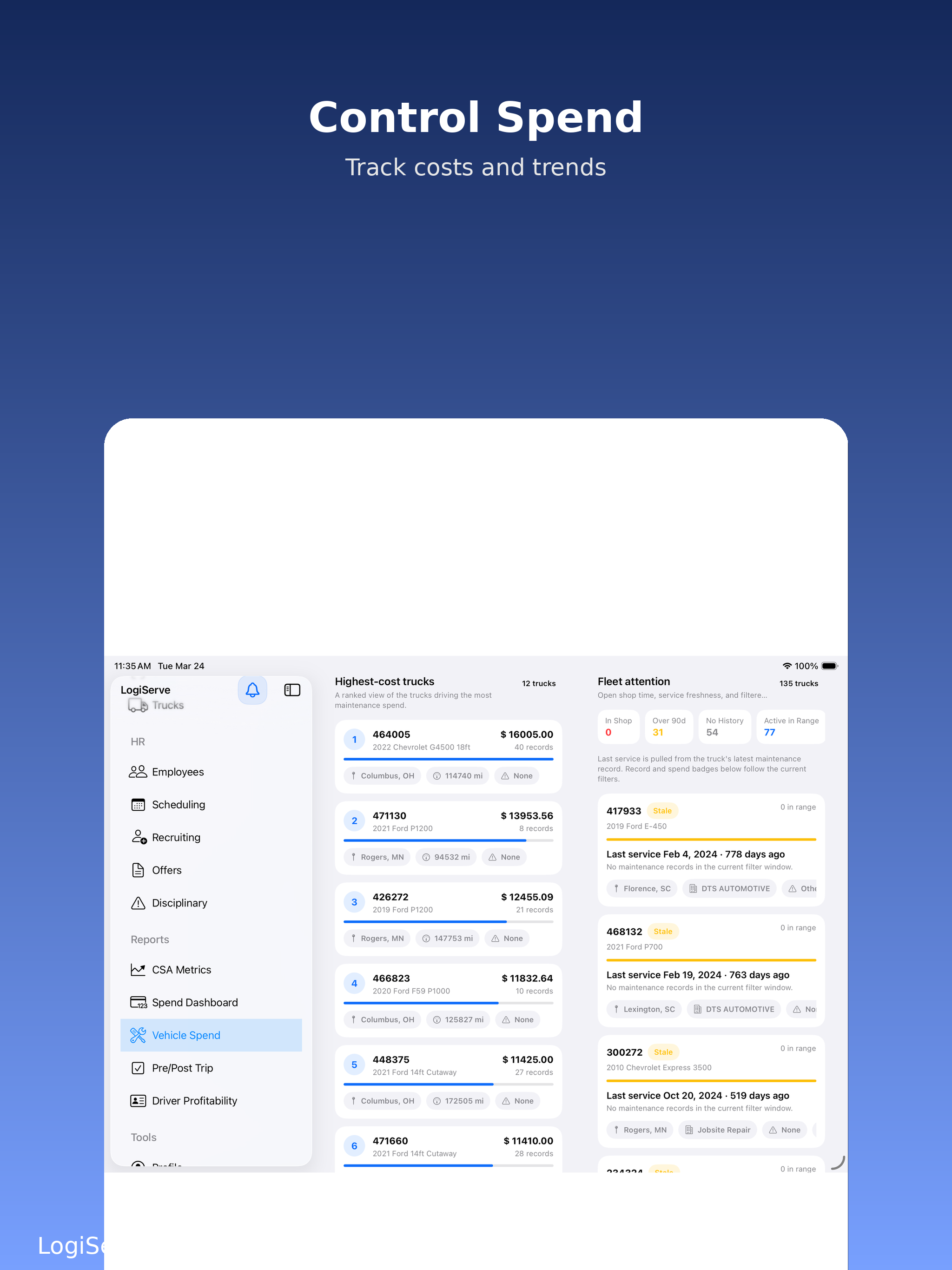 LogiServe P&D screenshot 13