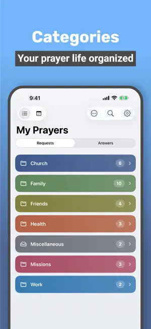 Prayer Notes: Journal & List screenshot 1