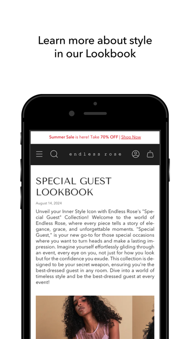 Endless Rose iPhone screenshot 5 - Shopping app