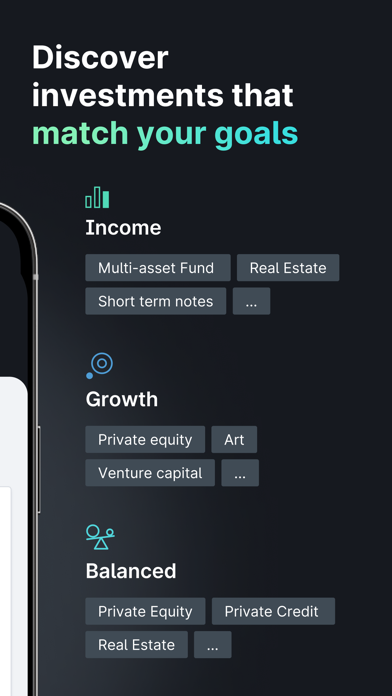 Yieldstreet - Alt Investments Screenshot