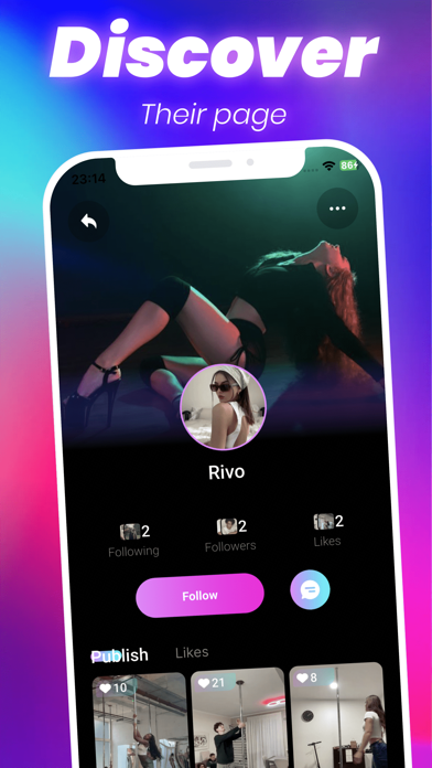 PoLink：Adult Video，Share，Chat Screenshot