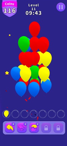 Balloon Triple Pop 3D screenshot