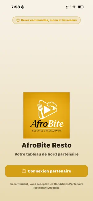 AfroBite Resto screenshot 1