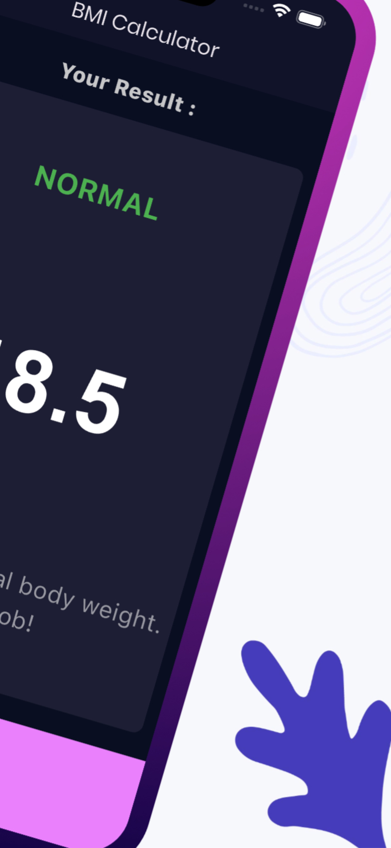 BMI-Calculator-App screenshot 5