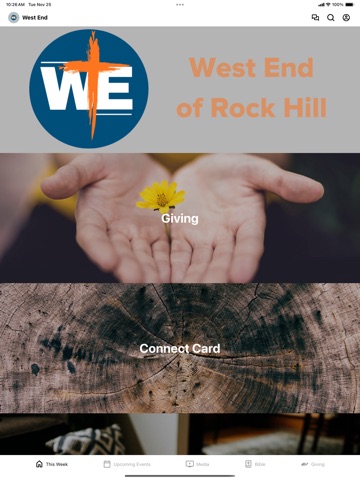 West End of Rock Hill iPad screenshot