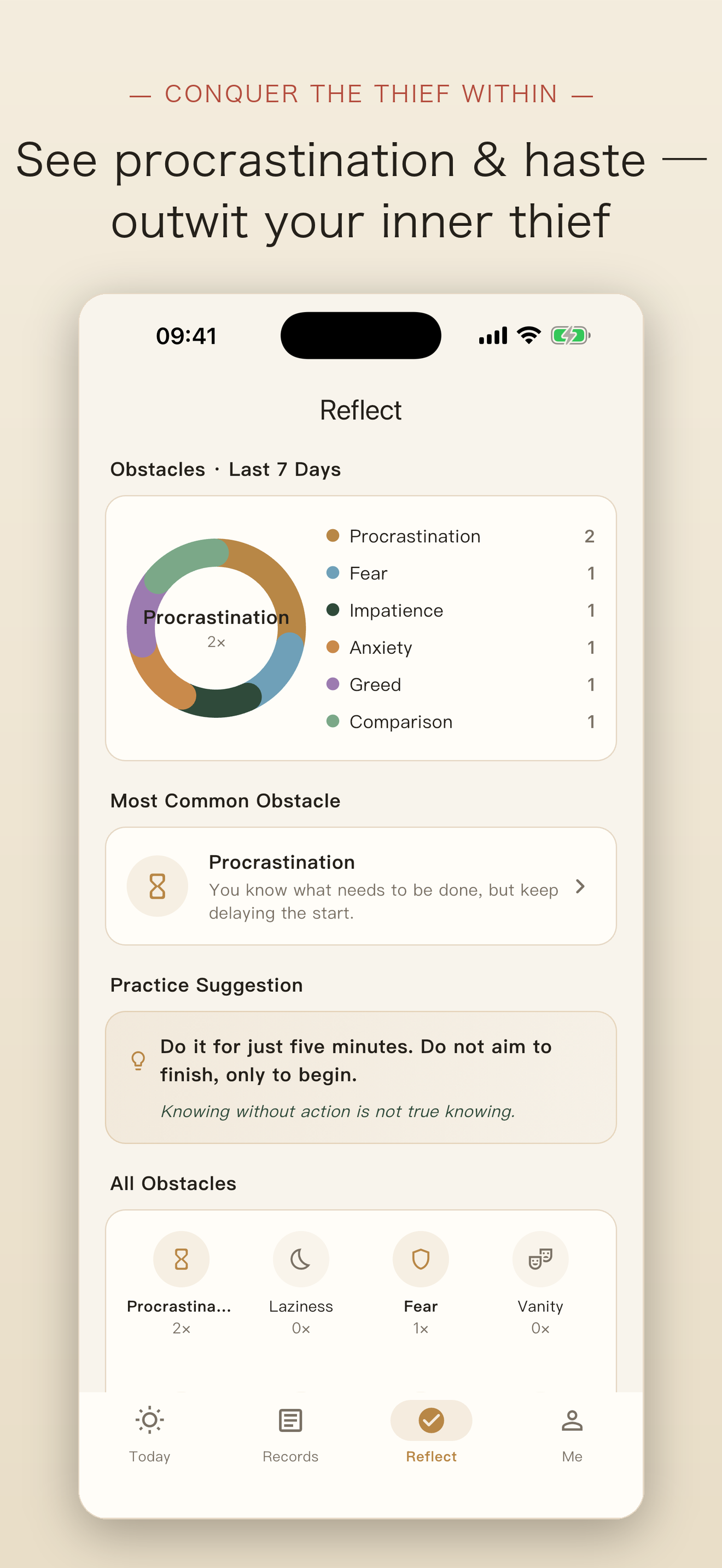Know & Act: Daily Reflection screenshot 3