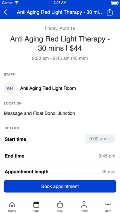 True Float & Massage