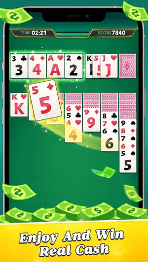 Solitaire Coin: Win Real Cash screenshot 1