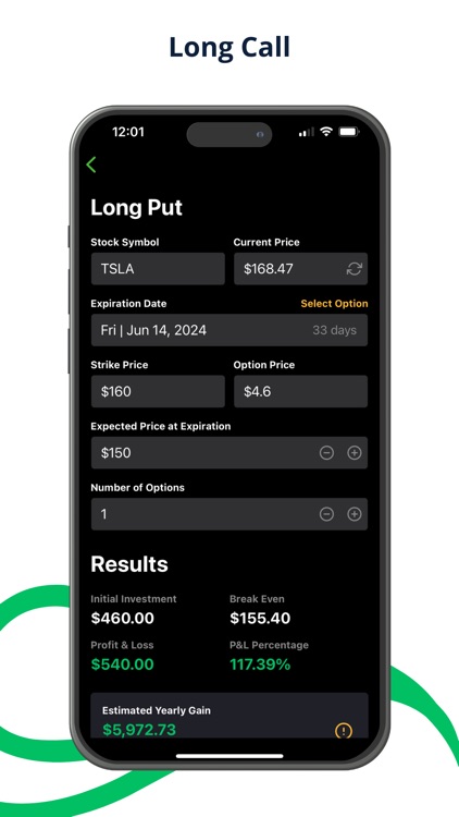 Options Trading Calculator screenshot-3