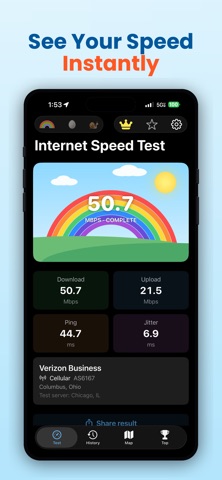 Internet Speed Test Atlas Screenshot 7 of 7
