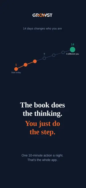 Growst: Books into Action screenshot 1