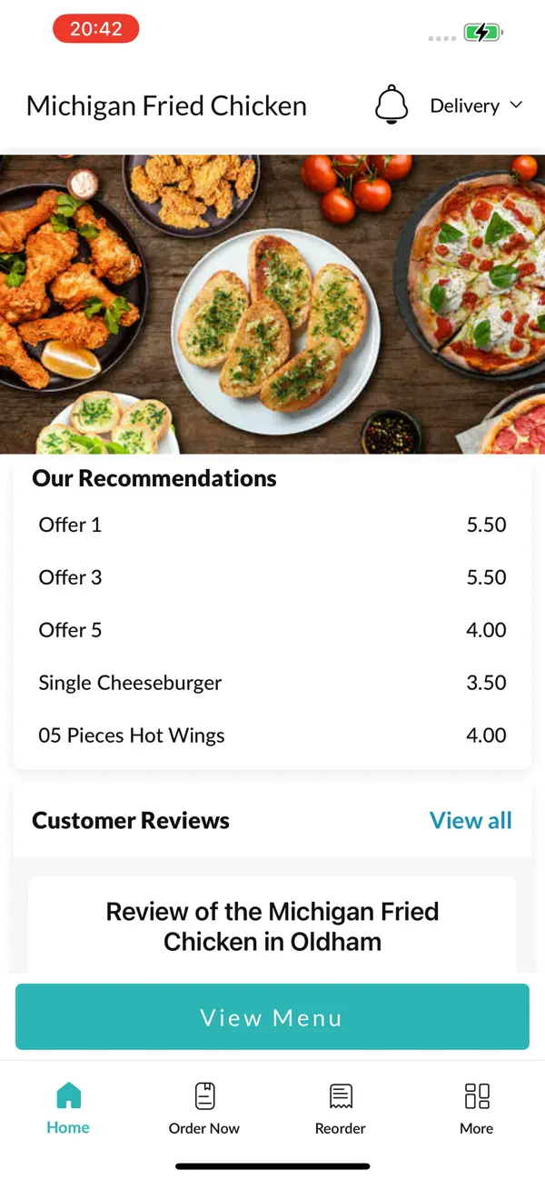 Screenshot #2 pour Michigan Fried Chicken