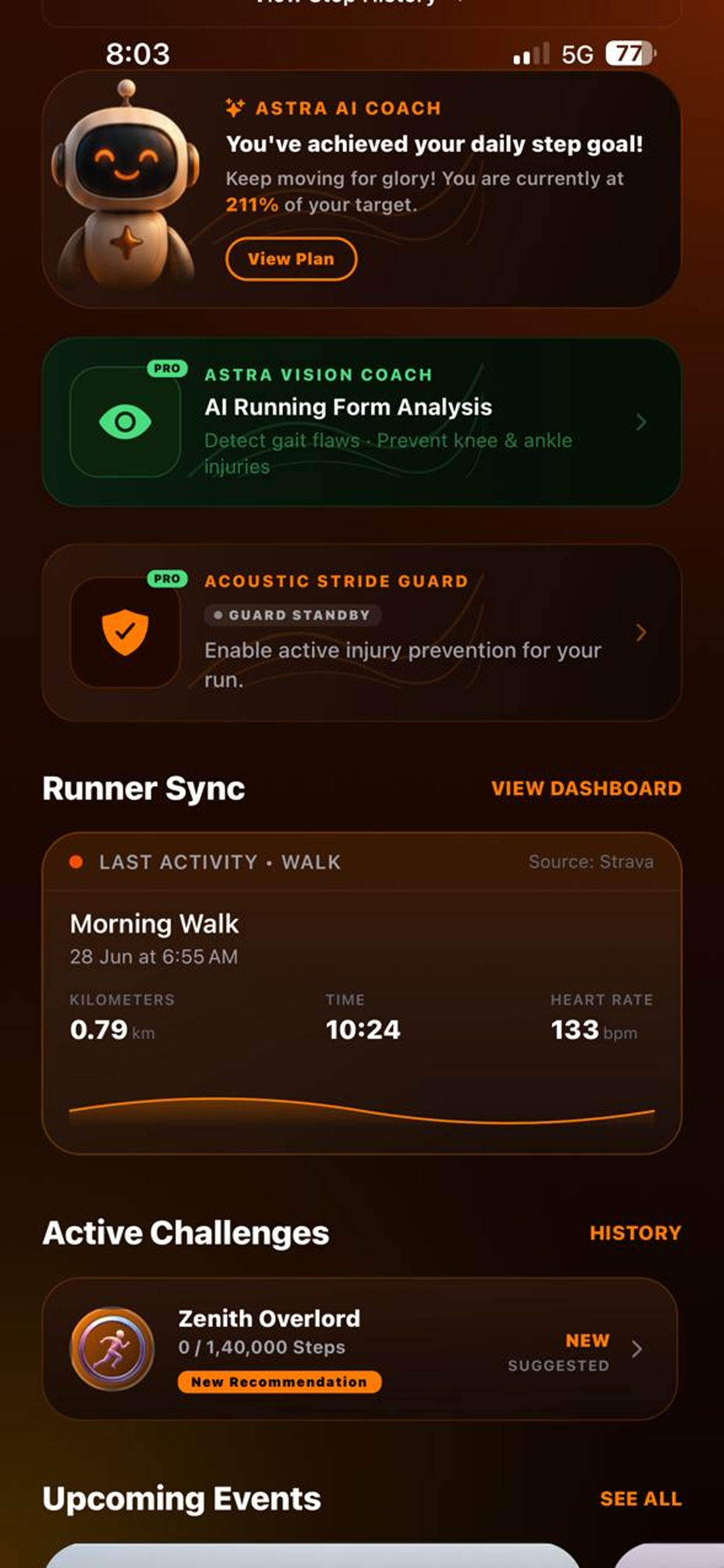 RunAstra screenshot 3