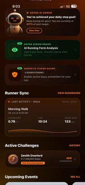 RunAstra screenshot 3