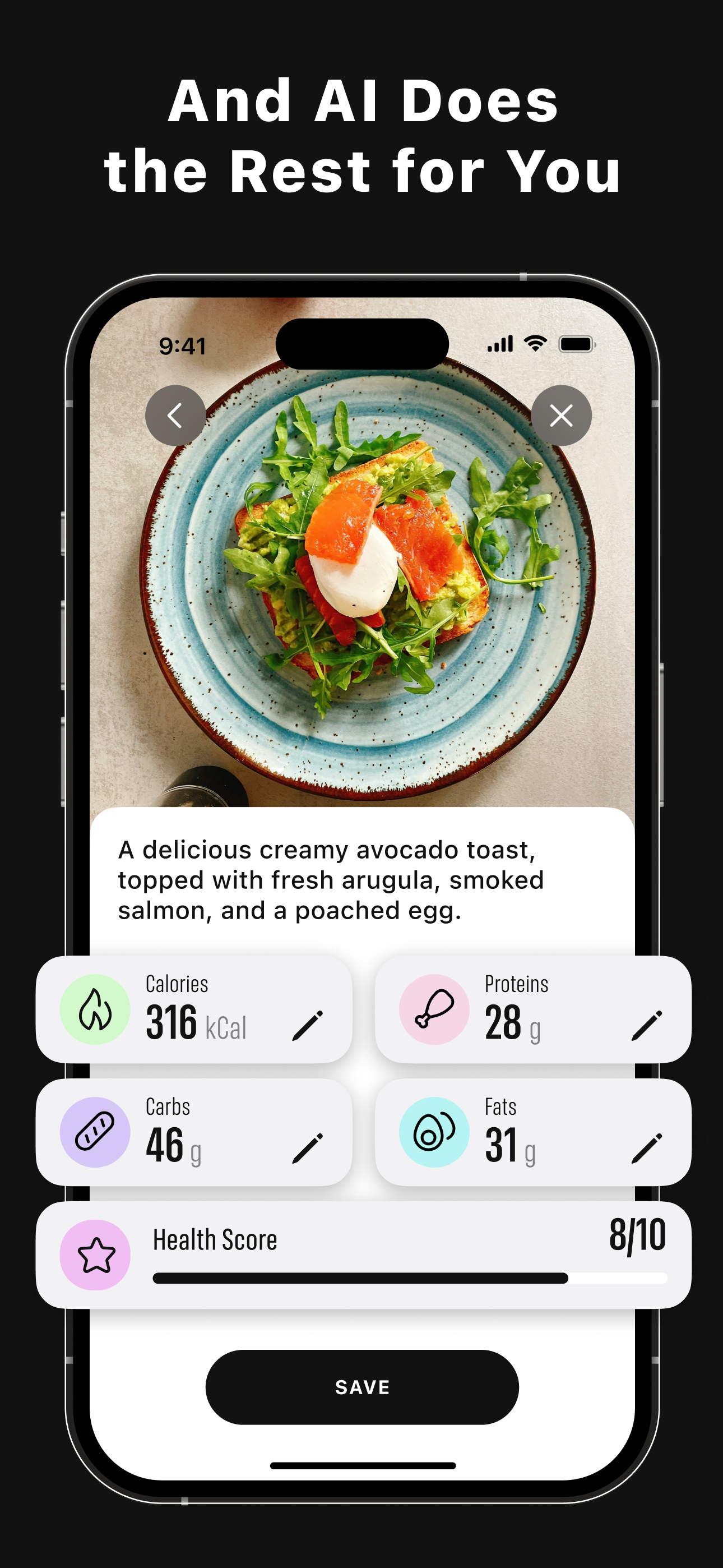 AI Calorie Counter with Photo screenshot 3