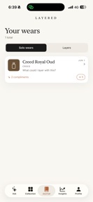 Layered – Fragrance screenshot