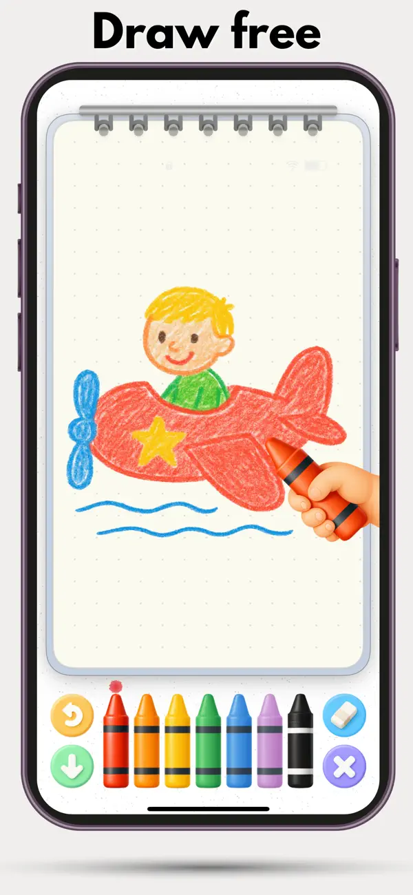 Screenshot #2 pour Doodle Coloring - draw & paint