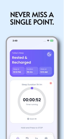 Sleepy - Track Your Sleep Screenshot 2 of 5